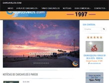Tablet Screenshot of carcavelos.com